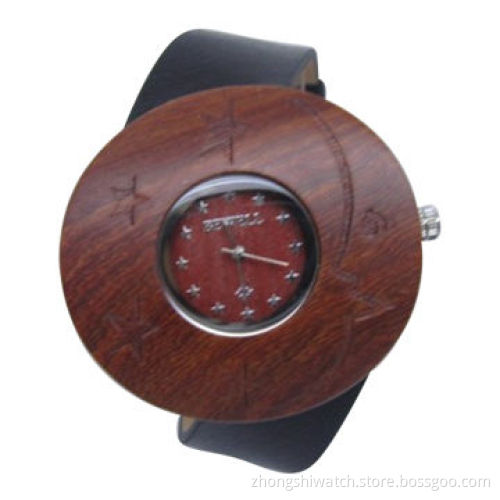 Fashionable Eco-friendly Wood Wristwatches, OEM Orders Welcomed with Japan Quartz Movement